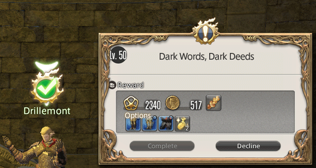 “Dark Words, Dark Deeds” complete!